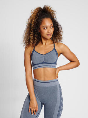 Reggiseno sportivo senza cuciture per donna Hummel MT Lulu scrunch