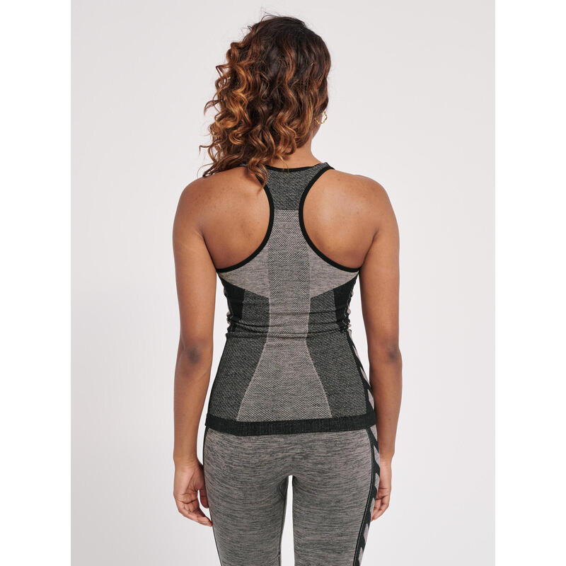 Top Hmlclea Yoga Mujer Transpirable De Secado Rápido Sin Costuras Hummel