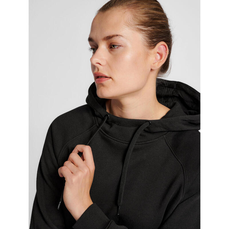 Instap Hoodie Hmlred Multisport Dames HUMMEL