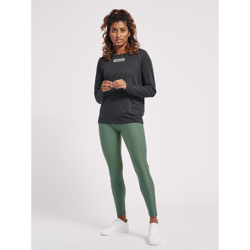 Enfiler Leggings Hmlte Entraînement Femme HUMMEL