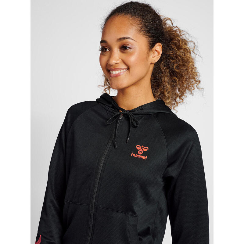 Hummel Hoodie Hmlgg12 Action Zip Hoodie Woman