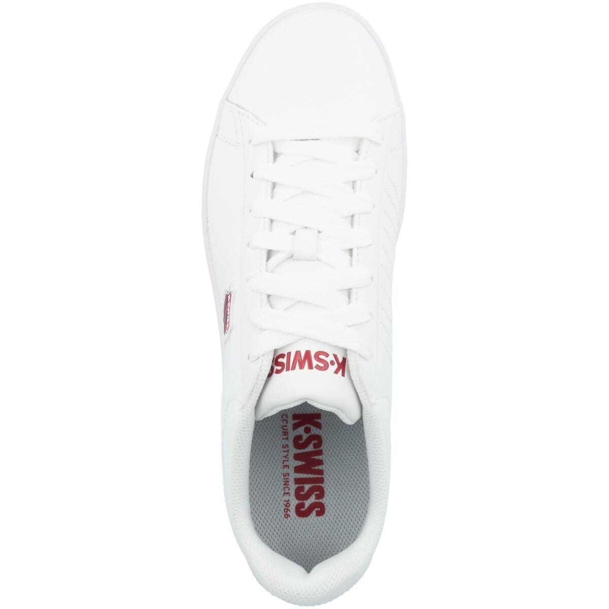 K-SWISS Court Shield Herren Sneaker Sportschuh 06599-113-M Weiß 2/7