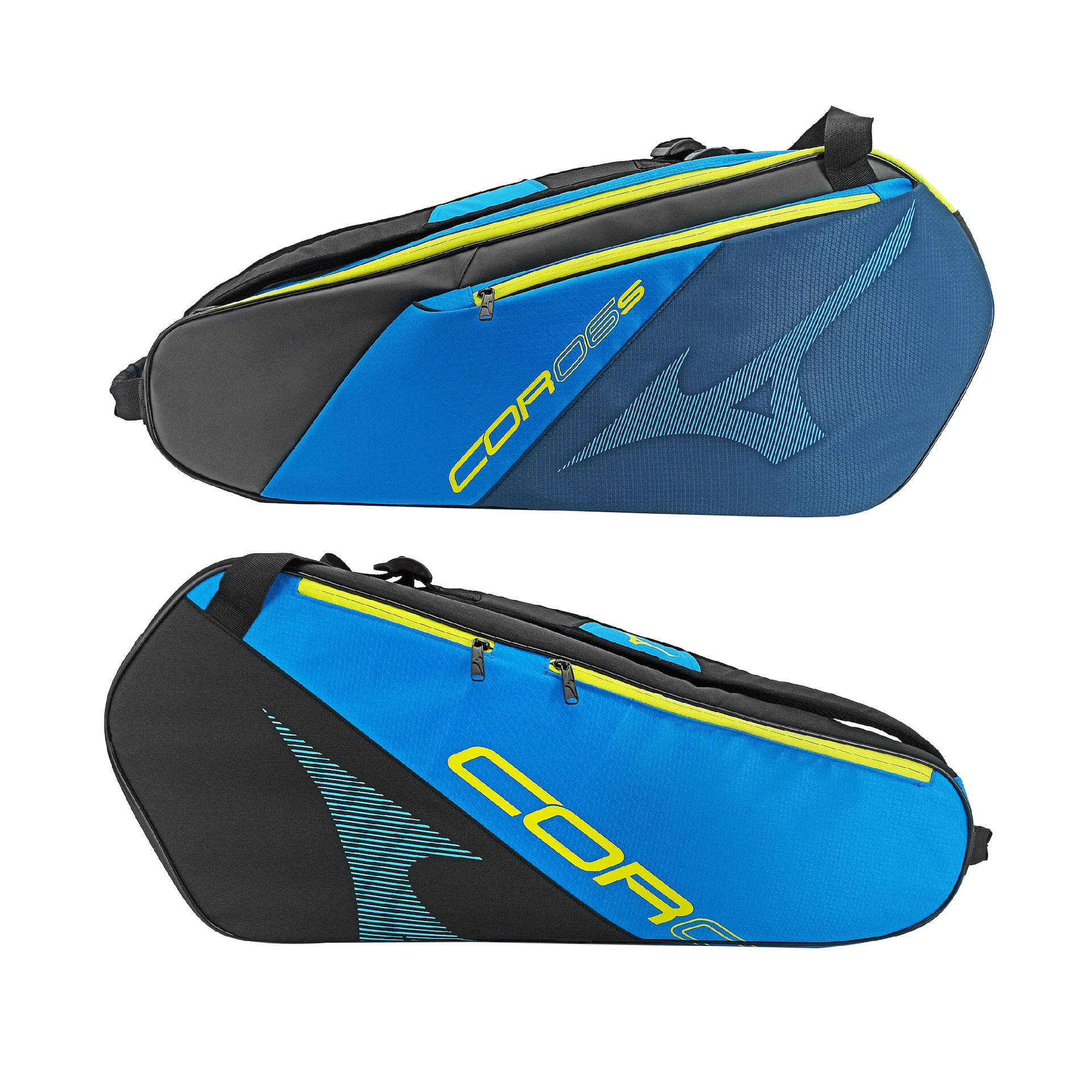 Badminton Racket Bag - Core Series 2-Comp Bag (Black/Blue)