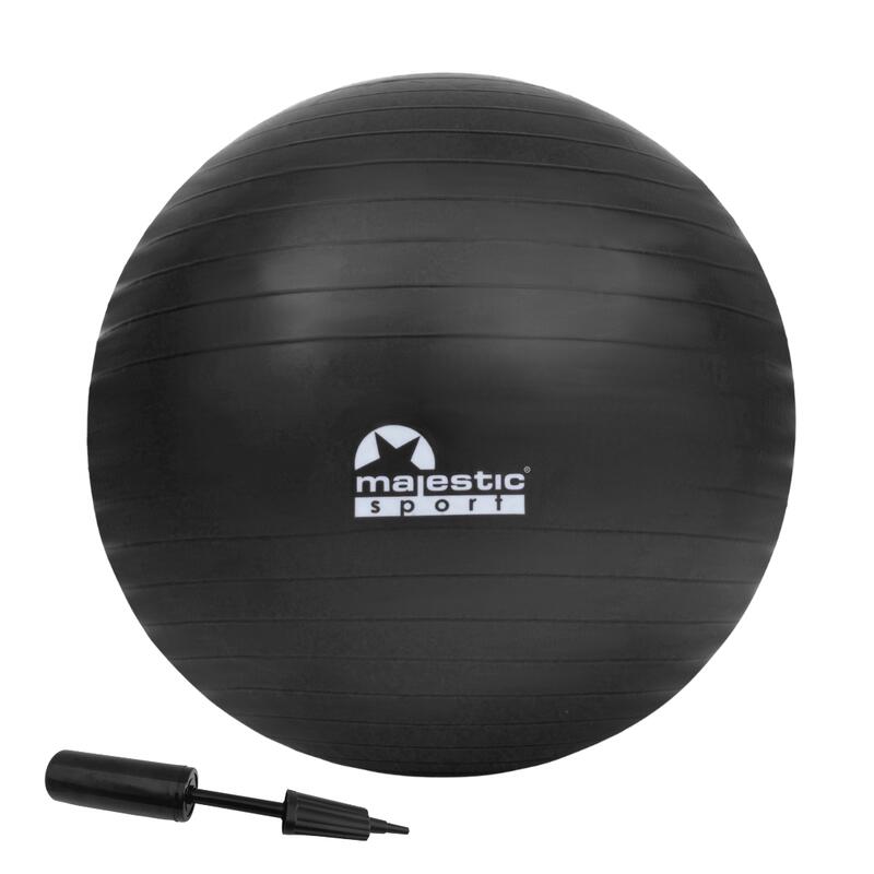 Piłka gimnastyczna Majestic Sport 65 cm z pompką