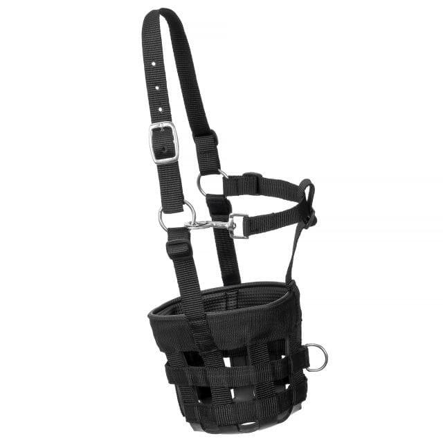 Muilkorf voor paarden en pony's START, gemaakt van canvas en rubber 2/2