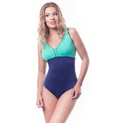 Maillot de bain 1 pièce natation - Noir femme