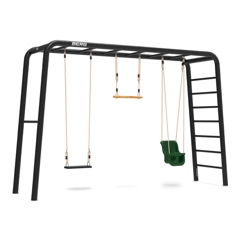 BERG PlayBase Large TL (kinderschommel + rubberen schommel + trapeze)