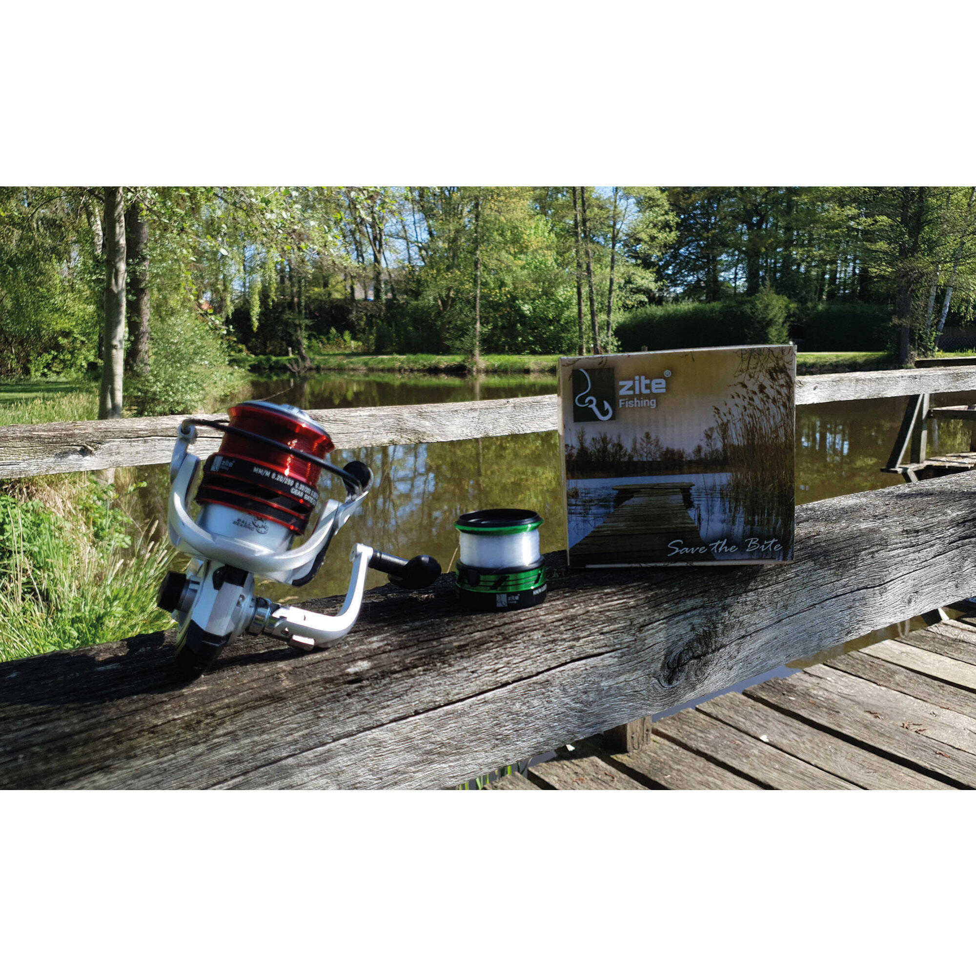 G8DS MAX40 Angelrolle | Graphitspule Mit 8lb Schnur 5.2:1 Übersetzung