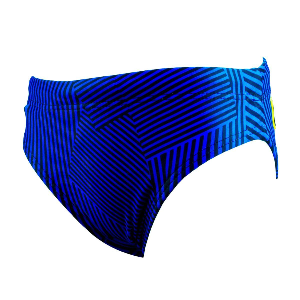 Finis Boy's Maze Brief - Blue 1/3