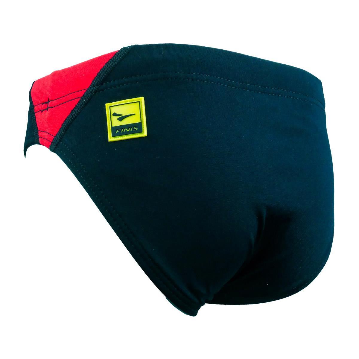 Cueca Finis Splice para menino - Vermelha - Tamanho 20 2/4