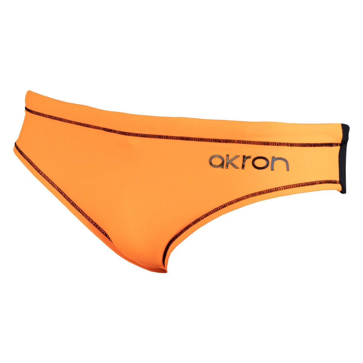 Akron Mens Addison Evo Bicolour Brief- Orange / Black 3/5