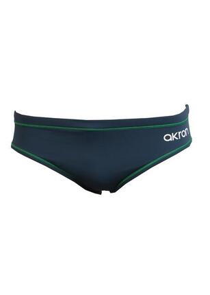 Slip bicolore Akron Addison Evo pour homme - Noir/Vert fluo - Taille 32