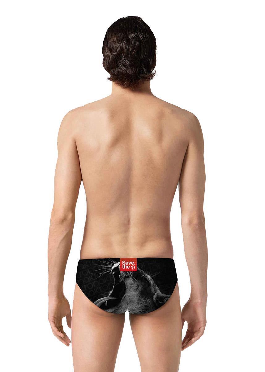 Akron Men's Save The Lioness Brief 2/3