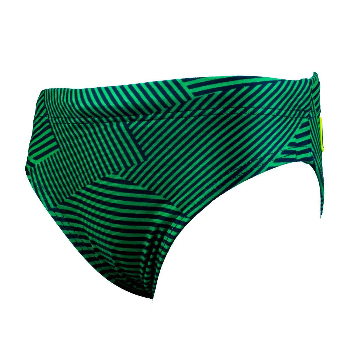 Finis Boy's Maze Brief - Green 1/3