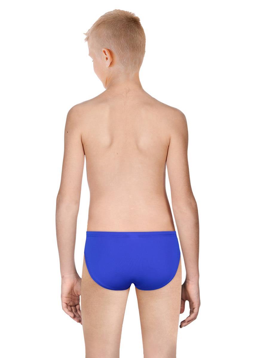 TYR Boy's Durafast Elite Solid Racer Brief - Royal Blue 2/3