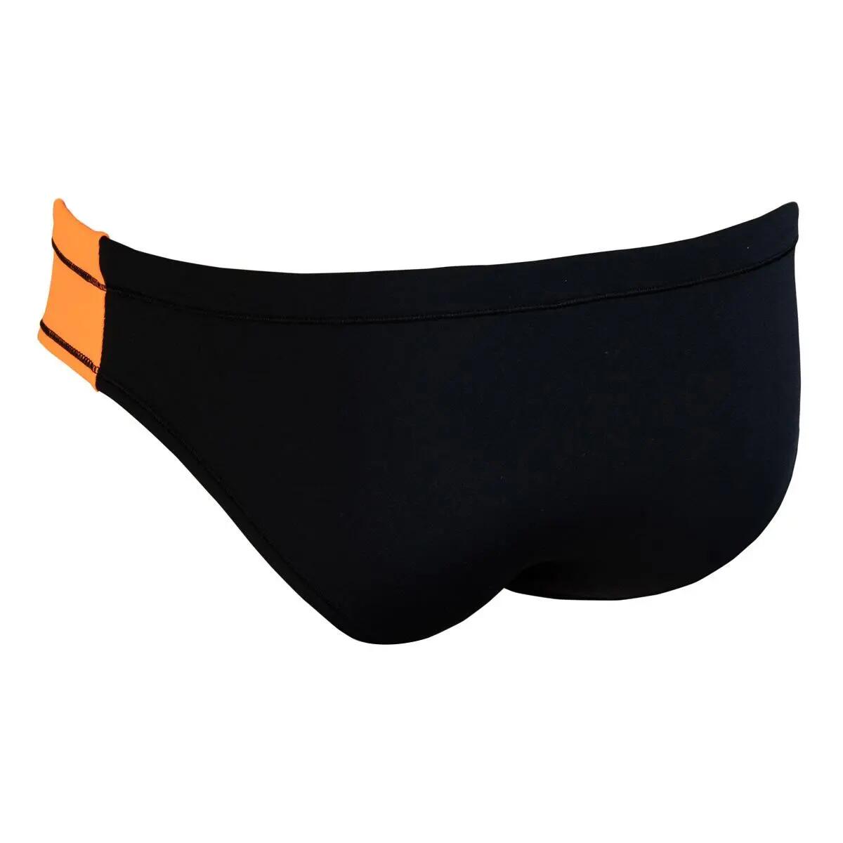 Akron Addison Evo Bicolour slip voor heren - Oranje/Zwart 4/5