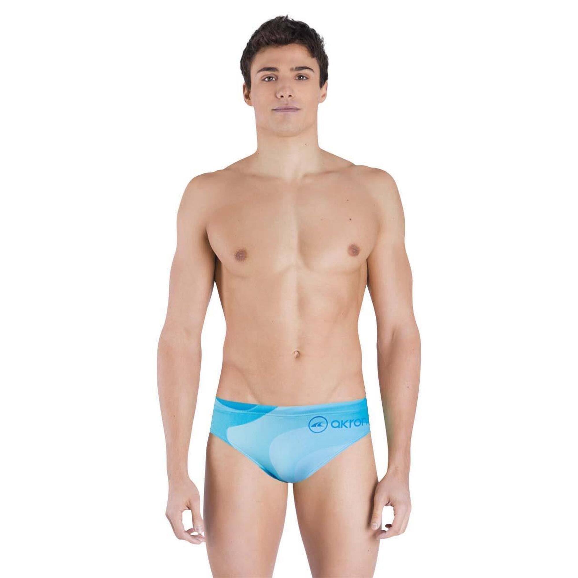 AKRON Akron Men's Element Air Brief - Blue