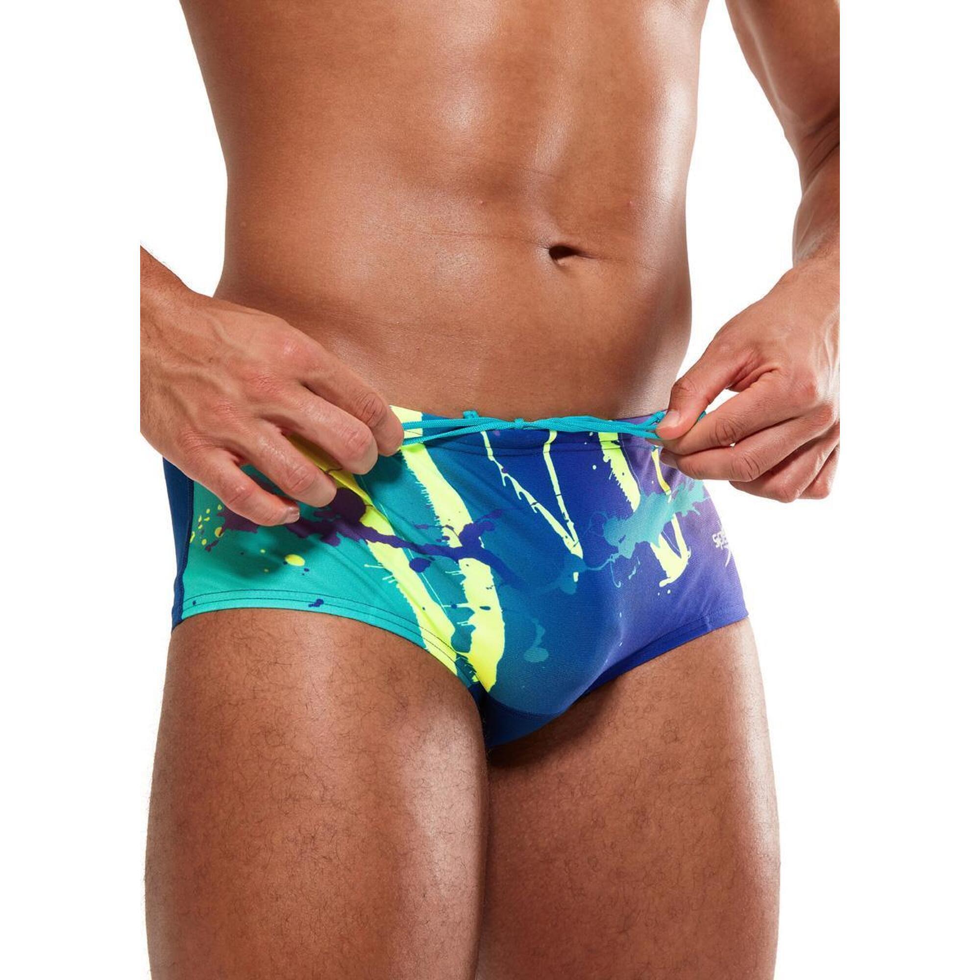 Speedo Placment Digital 14cm Brief Ammonite SPEEDO Decathlon