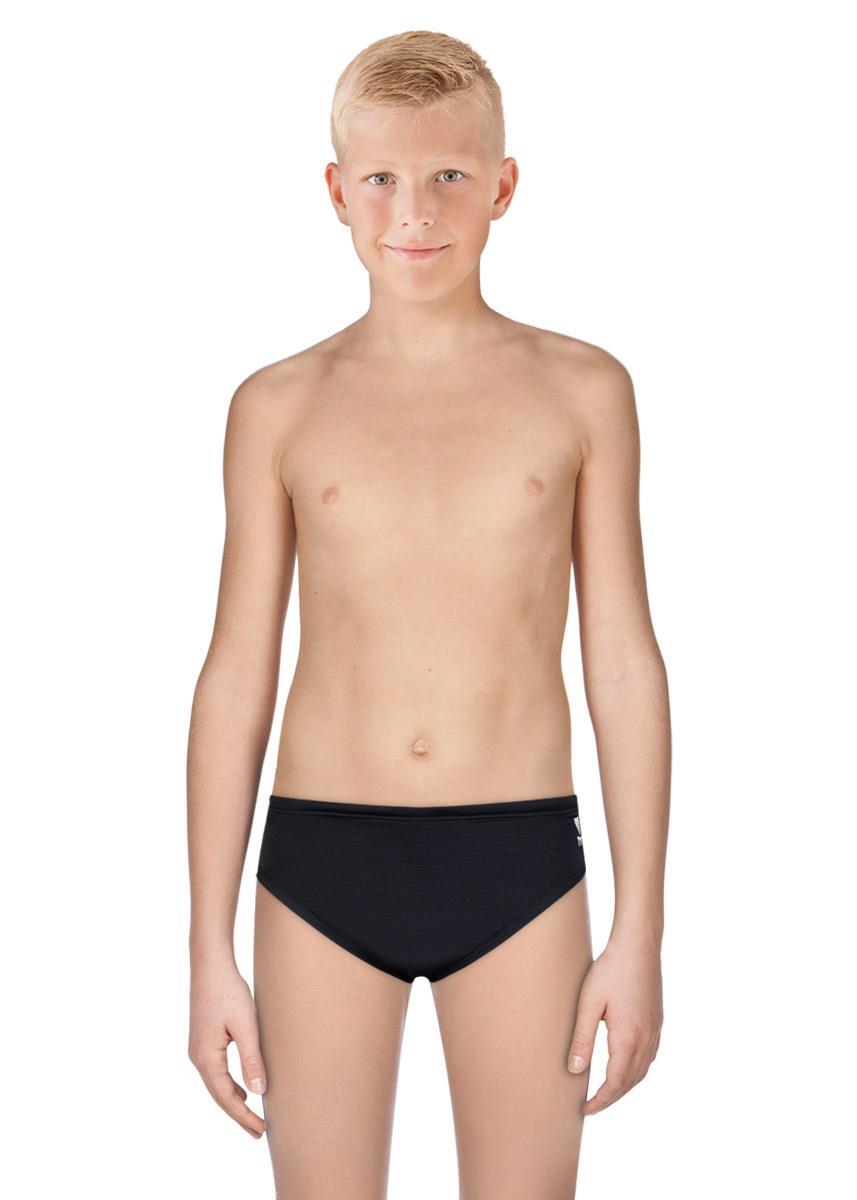 Cueca slip masculina TYR Durafast Elite Solid Racer - Preta - Tamanho 38 2/5