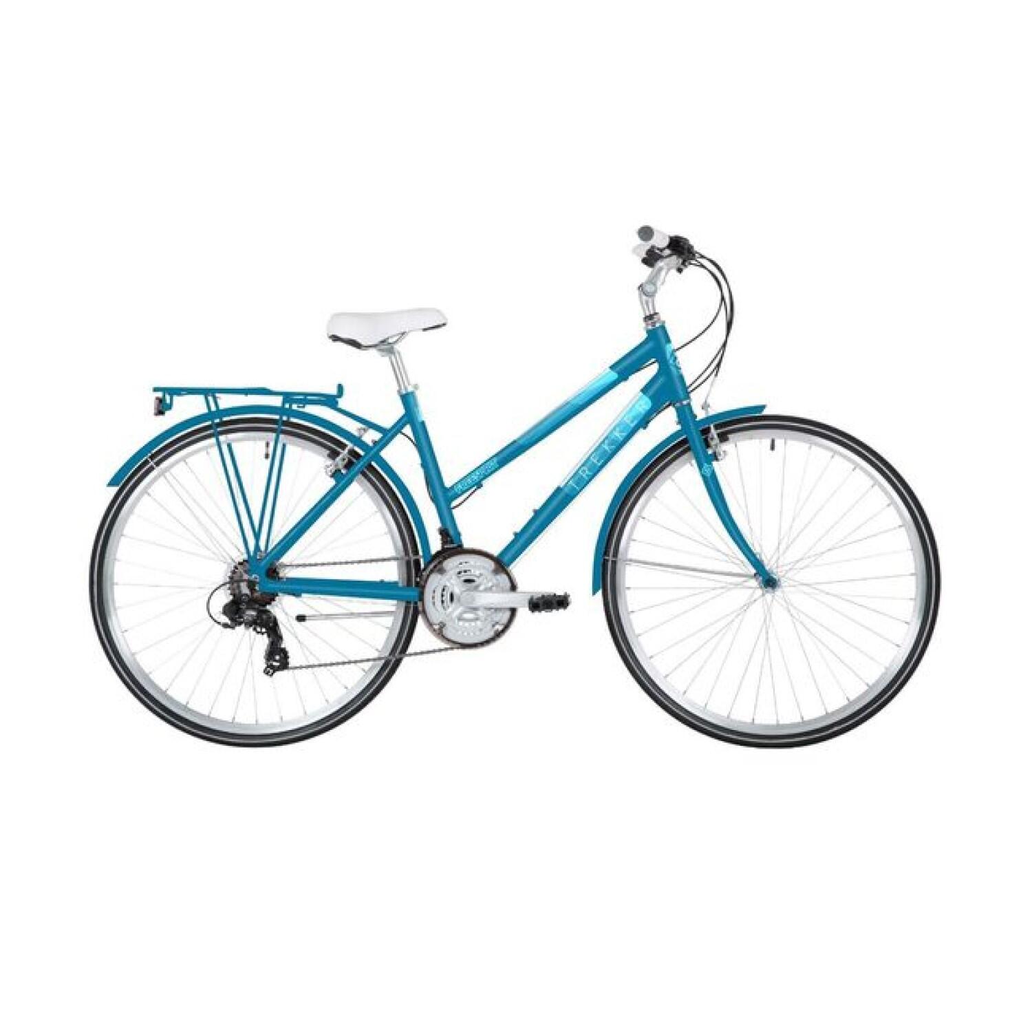 FREESPIRIT Freespirit Trekker Ladies Hybrid Trekking Bike 700c Wheel, 18 Speed - Blue