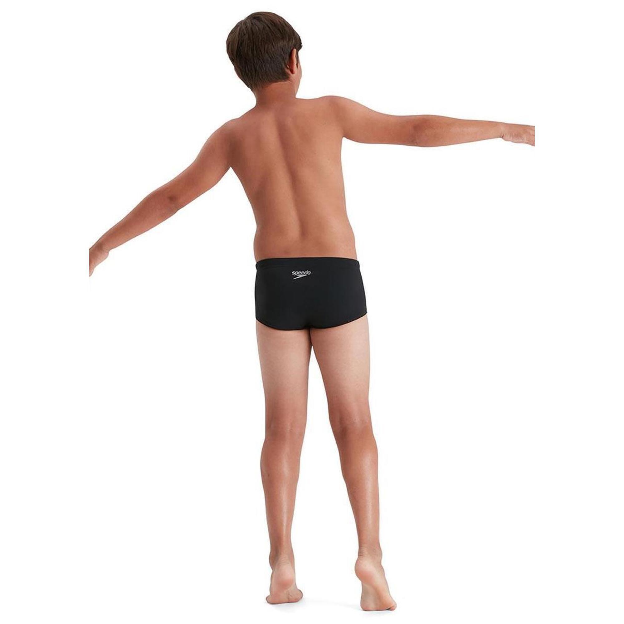 Speedo Boy s Glitche 13cm Brief Black Salso White SPEEDO