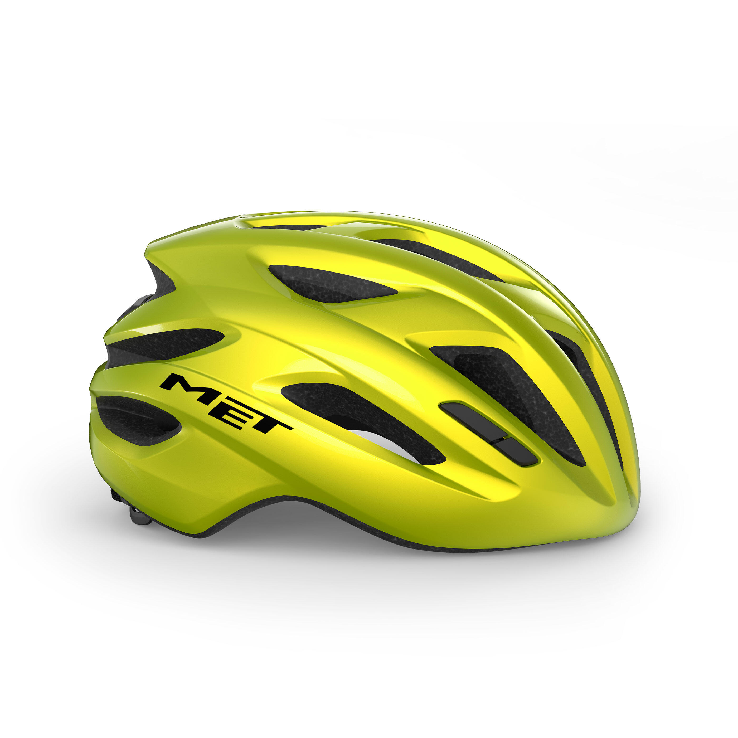 MET IDOLO MIPS Road Bike Helmet Lime Yellow Metallic 3/7