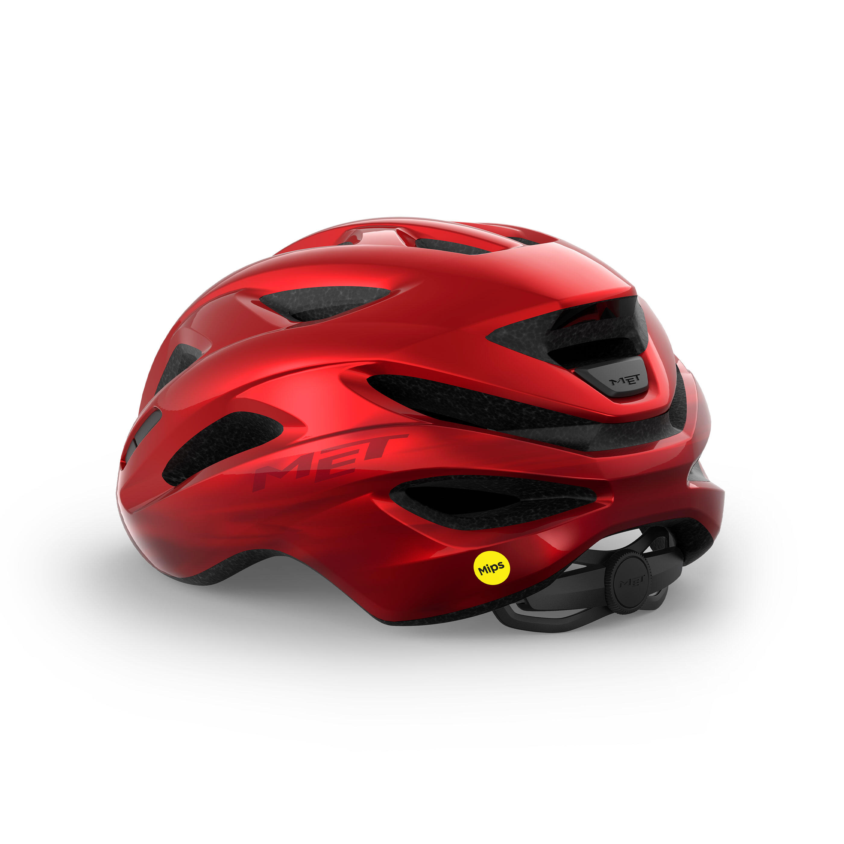 MET IDOLO MIPS Red Metallic UN Road Bike Helmet 2/6