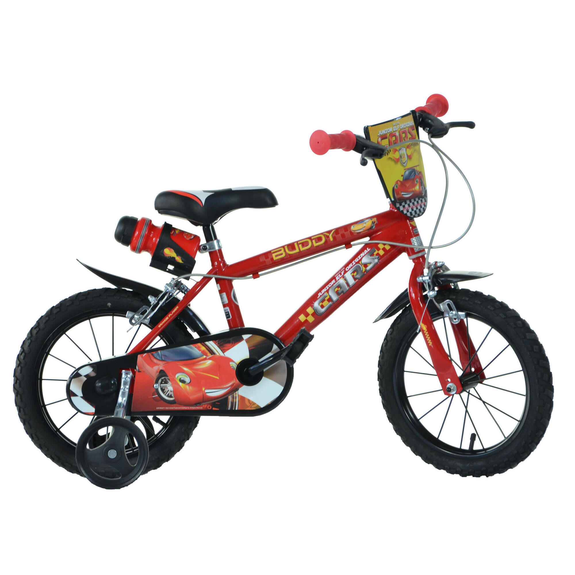Dino Bikes 16 Cars Bicycle