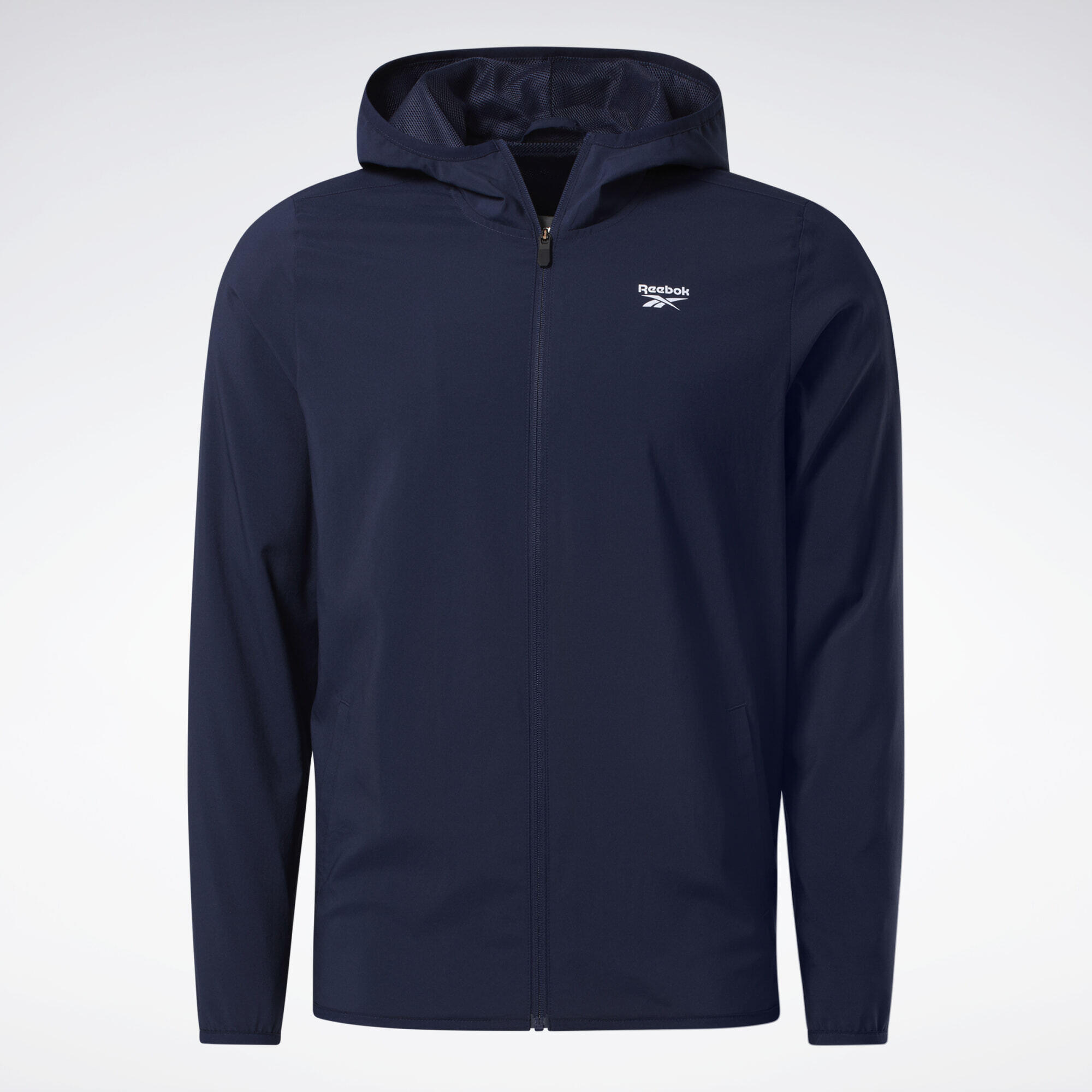 Jacket Giacca Reebok Blu Giacca Da Tuta REEBOK Da Uomo Con Grafica