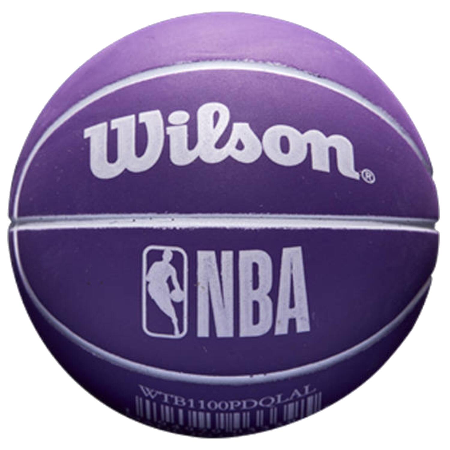 Prellender Ball nba dribbelnder Ball Los Angeles Lakers 2/4