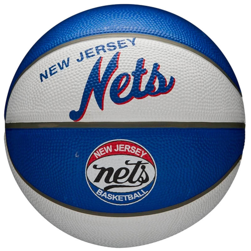 Piłka do koszykówki Wilson NBA Team Retro Brooklyn Nets Mini Ball rozmiar 3