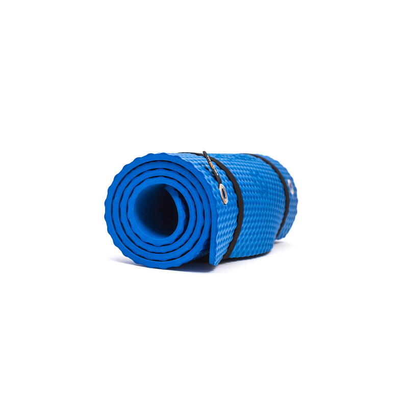 Tapis pour exercices au sol de Pilates. 180x60cm. Bleu