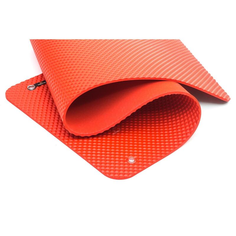 Esterilla multifunción para ejercicios de Fitness y Pilates. 160x60cm. Rojo