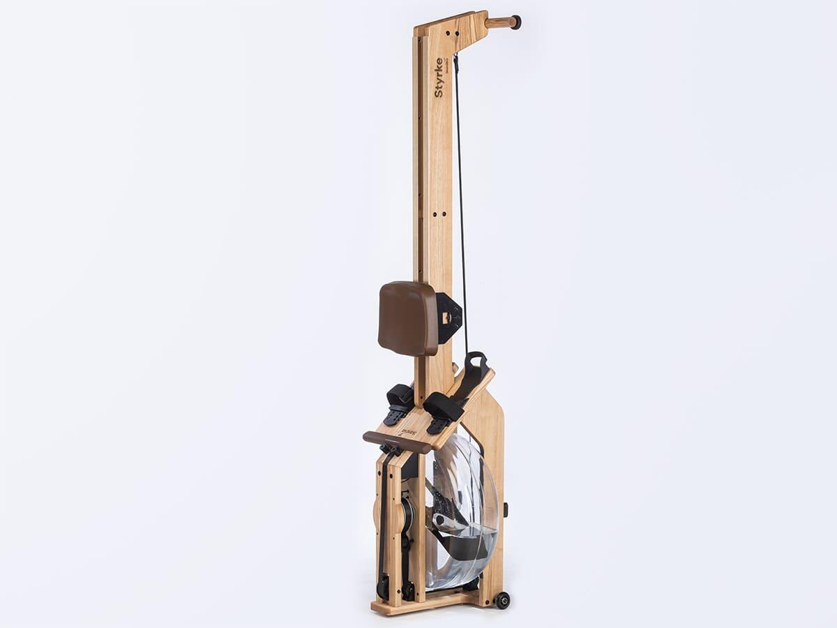 Vogatore ad acqua in legno - Styrke - Fitness - Bluetooth - 211 x 54 x 68 cm 4/7