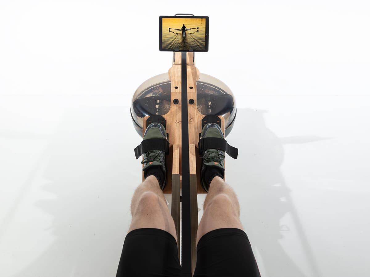 Vogatore ad acqua in legno - Styrke - Fitness - Bluetooth - 211 x 54 x 68 cm 7/7
