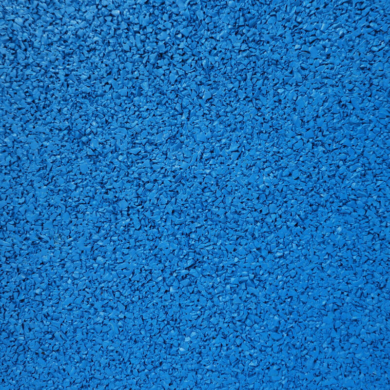 Strat superior din cauciuc EPDM - 50x50 cm - 45 mm - Albastru strălucitor