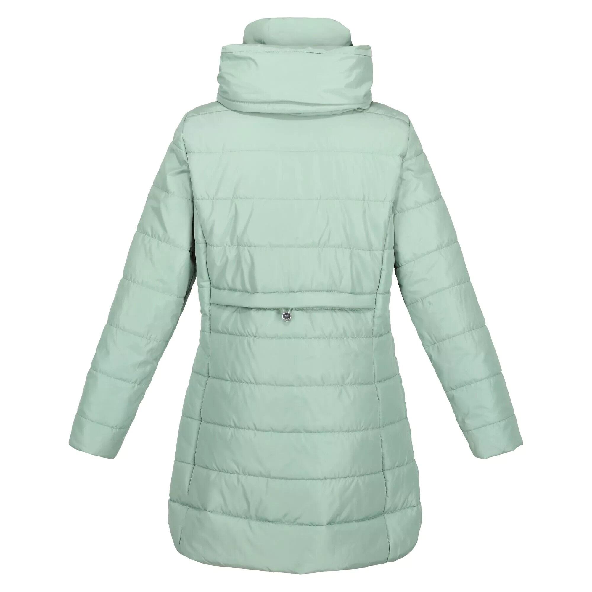 Womens/Ladies Pamelina Padded Jacket (Basil Green) 2/5