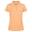 Polo manches courtes MAVERICK Femme (Orange clair)