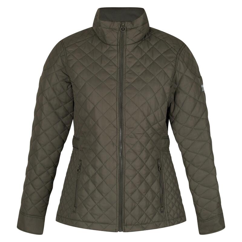 Chaqueta Aislante Charleigh de Acolchado para Mujer Hoja de Uva