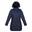 Dames Lyanna Parka met Bontrand (Marine)