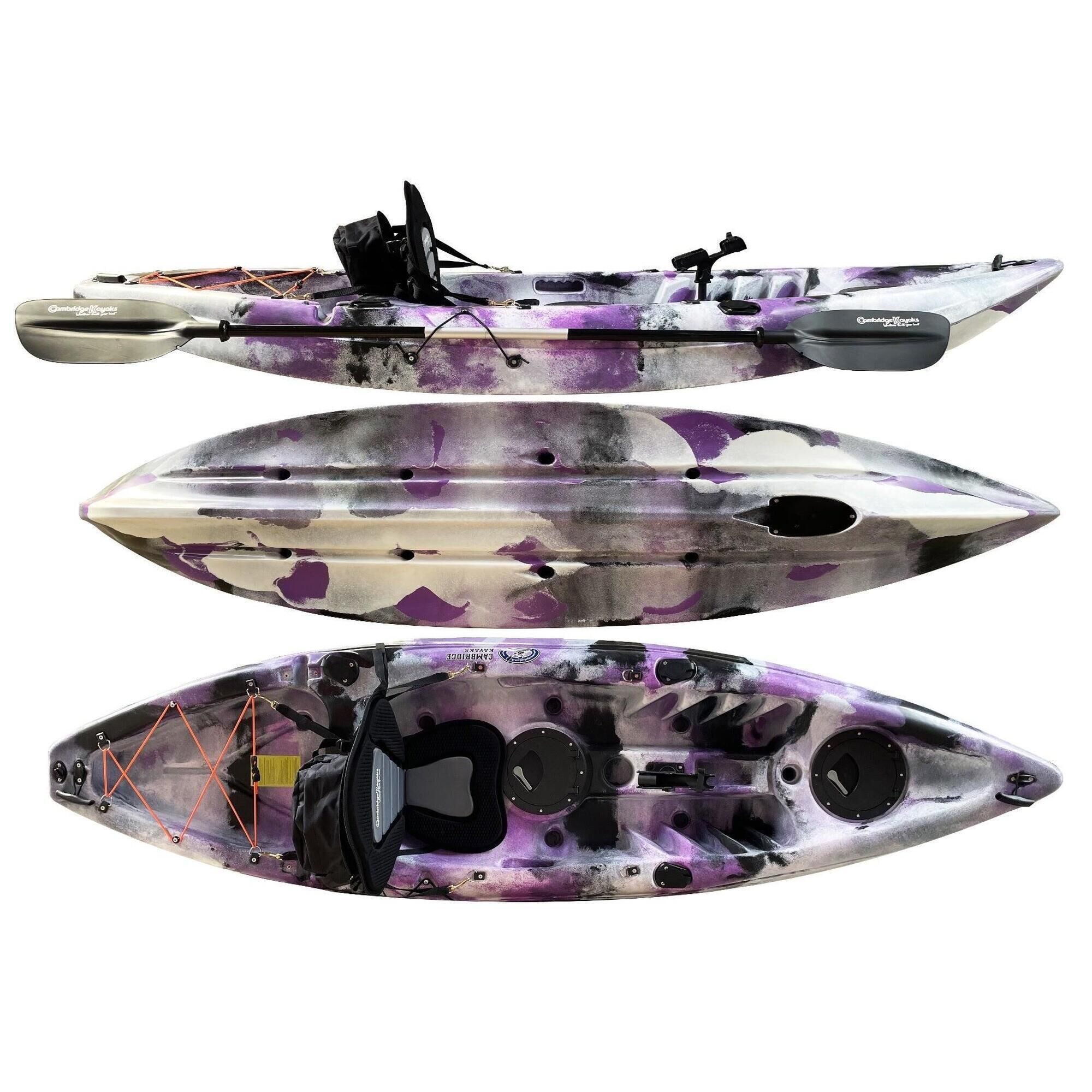 CAMBRIDGE KAYAKS Cambridge Kayak Zander Single sit on top kayak Purple Camo