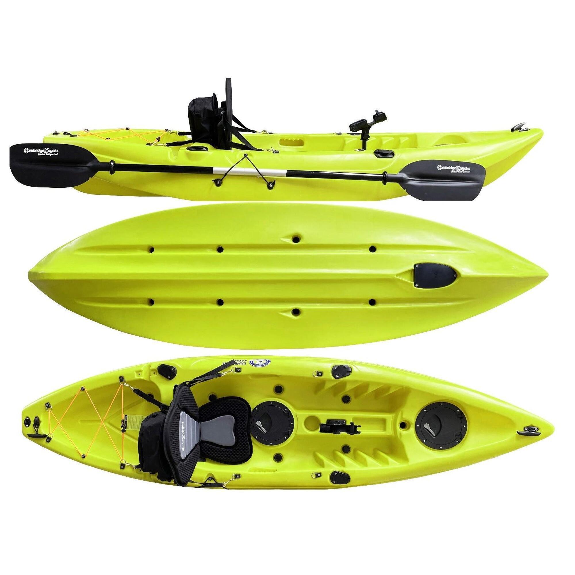 Cambridge Kayak Zander Single sit on top kayak Lime Green 1/7