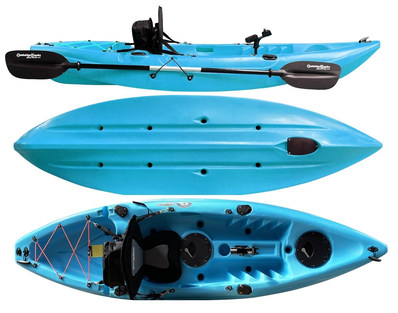 CAMBRIDGE KAYAKS Cambridge Kayak Zander Single sit on top kayak Light Blue