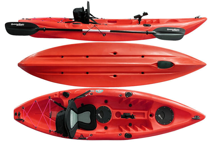 Cambridge Kayak Zander Single sit on top kayak Red 1/5