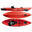 Cambridge Kayak Zander Single sit on top kayak Red