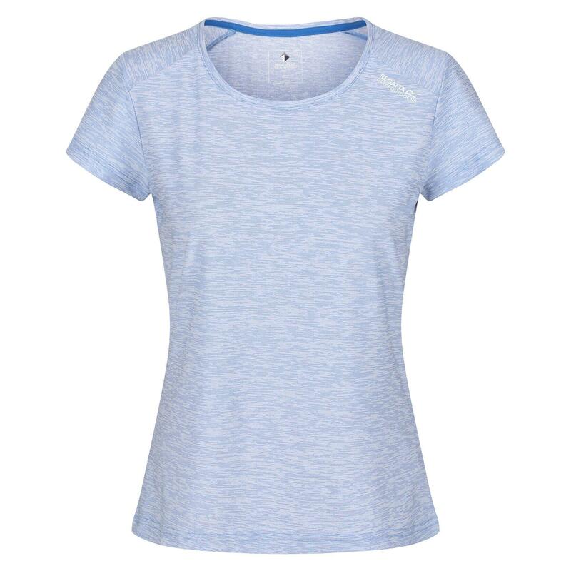 Camiseta Limonite V para Mujer Azul Sonic