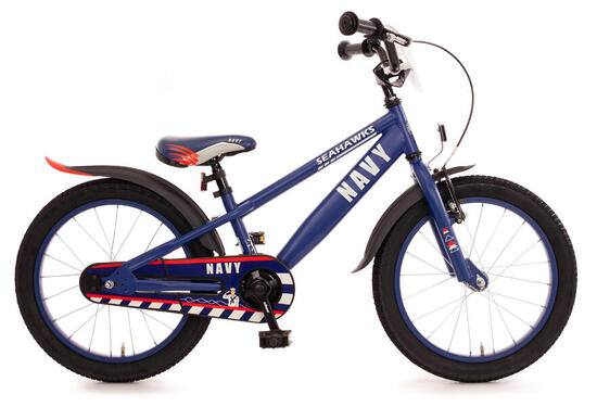 Kinderfiets "NAVY" 18 inch