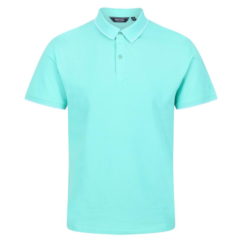 Polo Tadeo para Hombre Verde Ópalo