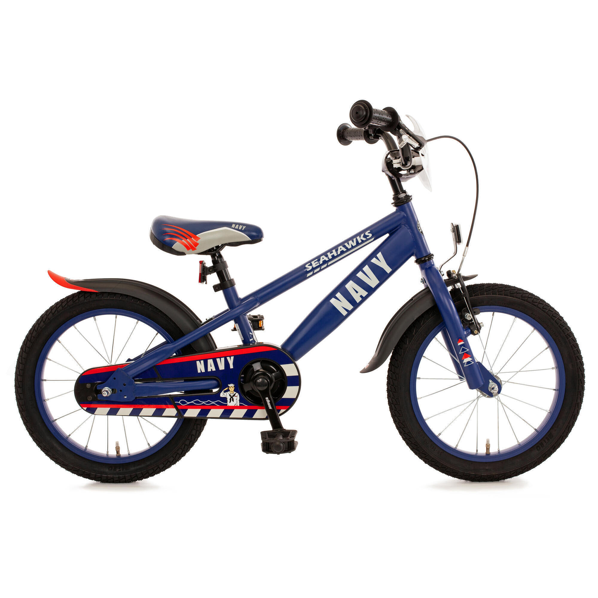 BACHTENKIRCH BACHTENKIRCH Kinderfahrrad "NAVY" 16 Zoll
