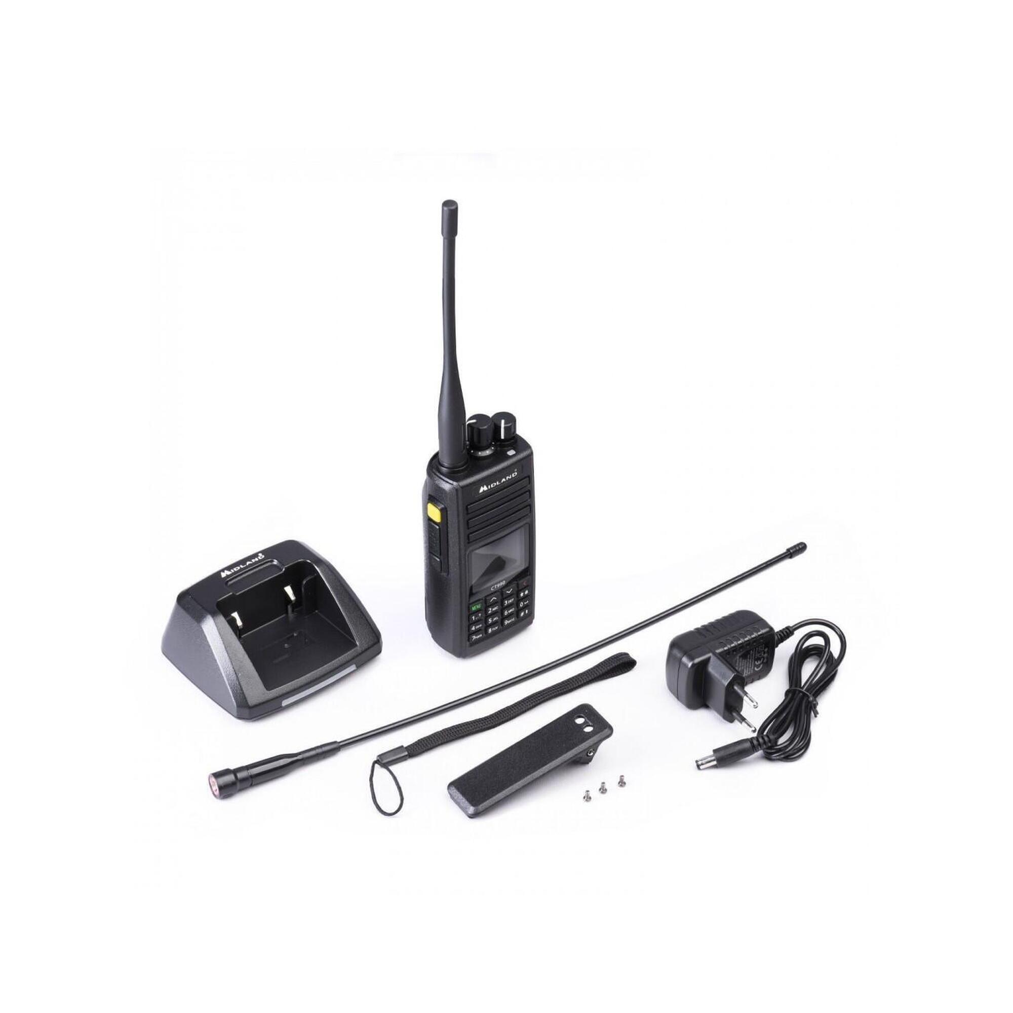 Radio portable double bande CT-990 EB 5/7